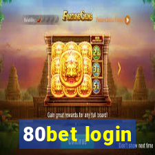 80bet login