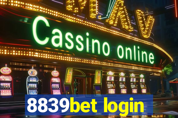 8839bet login