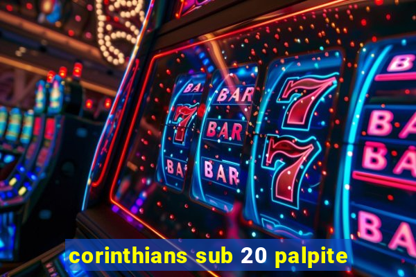 corinthians sub 20 palpite