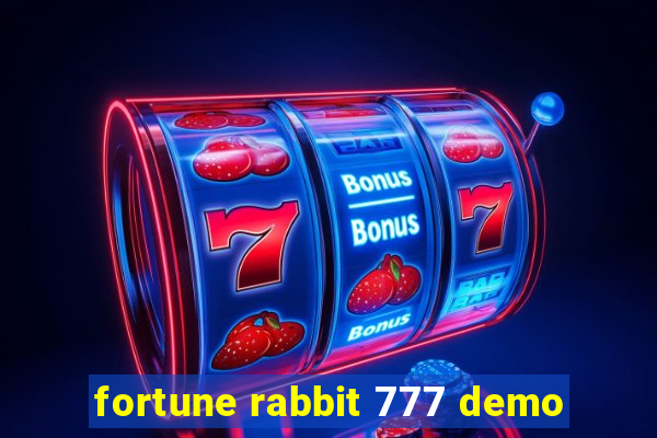 fortune rabbit 777 demo