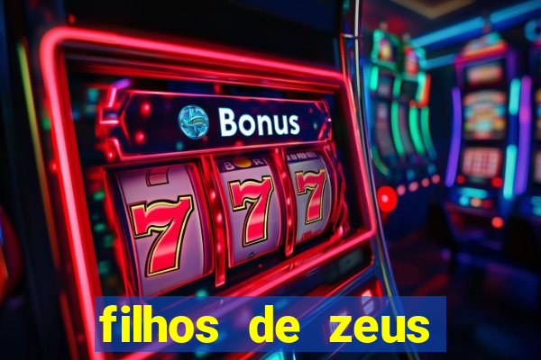 filhos de zeus mitologia grega