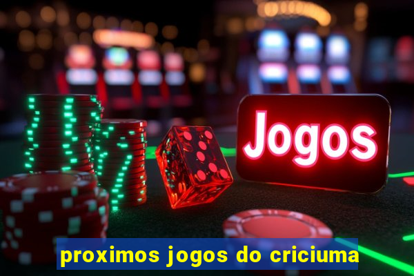 proximos jogos do criciuma