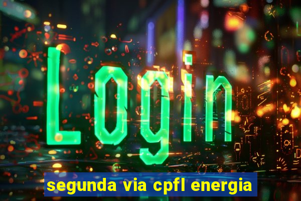 segunda via cpfl energia