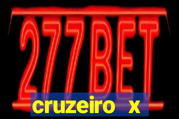 cruzeiro x corinthians primeiro turno