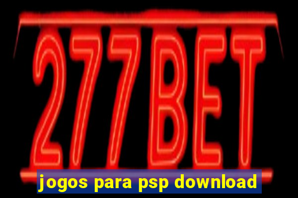 jogos para psp download