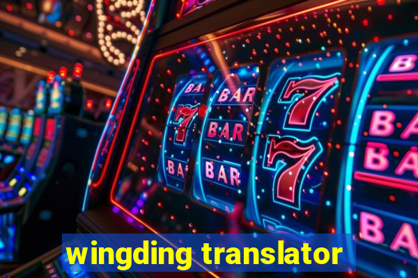 wingding translator