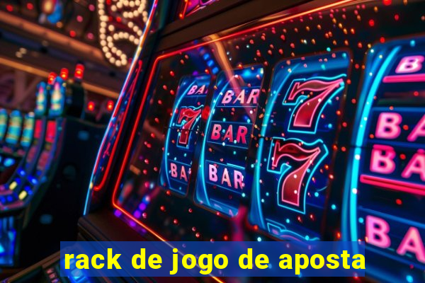 rack de jogo de aposta